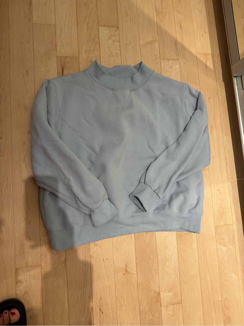 Parke Ice Blue Sweatshirt - Size L/XL hardly worn